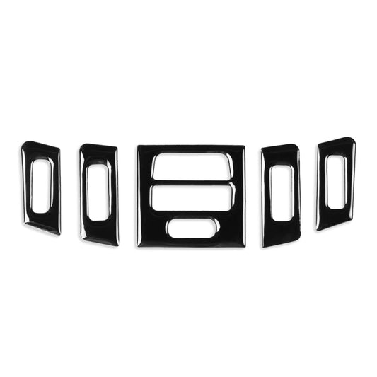 For BMW 3 Series E90/E92/E93 2005-2012 5pcs High Profile Car Air Conditioner Air Outlet Decorative Sticker, Left and Right Drive Universal ÎҵÄÉ̵ê