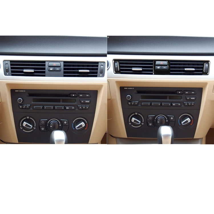 For BMW 3 Series E90/E92/E93 2005-2012 5pcs Low Allocation Car Air conditioner Air Outlet Decorative Sticker, Left and Right Drive Universal ÎҵÄÉ̵ê