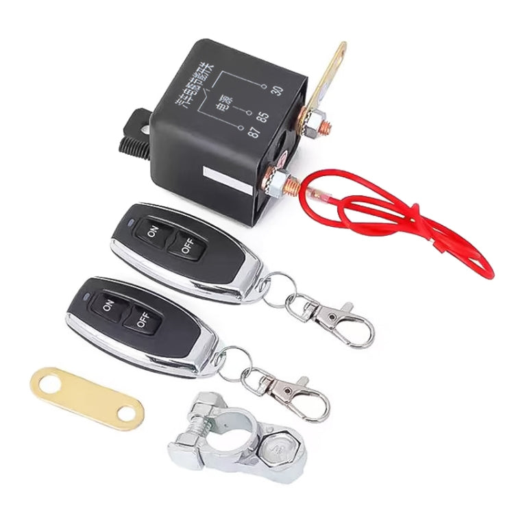 12V 200A Car Battery Remote Control Negative Breaker with 2 Remote Control