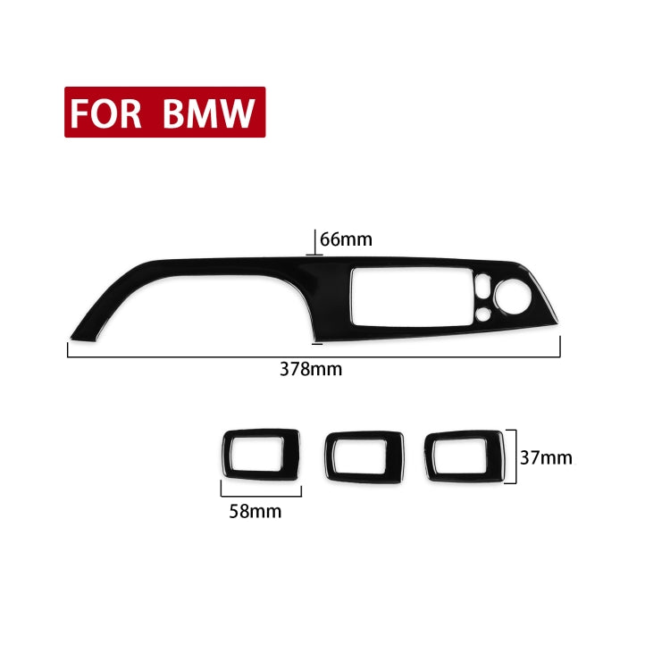 For BMW 3 Series E90/320i/325i 2005-2012 Car Right Drive Window Lifting Panel with Folding Key Decorative Sticker, Diameter: 37.8cm ÎҵÄÉ̵ê