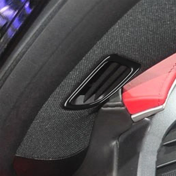 For Chevrolet Corvette C7 2014-2019 Car Dashboard Defogging Vent Decorative Sticker, Left Drive ÎҵÄÉ̵ê