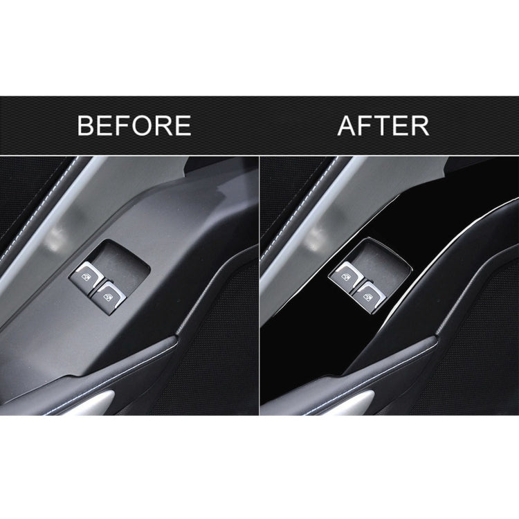 For Chevrolet Corvette C7 2014-2019 Car Button Panel Decorative Sticker, Left Drive ÎҵÄÉ̵ê