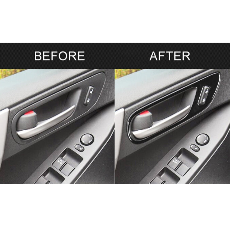 For Mazda 3 Axela 2010-2013 4 in 1 Car Door Handle Decorative Sticker, Left and Right Drive Universal ÎҵÄÉ̵ê