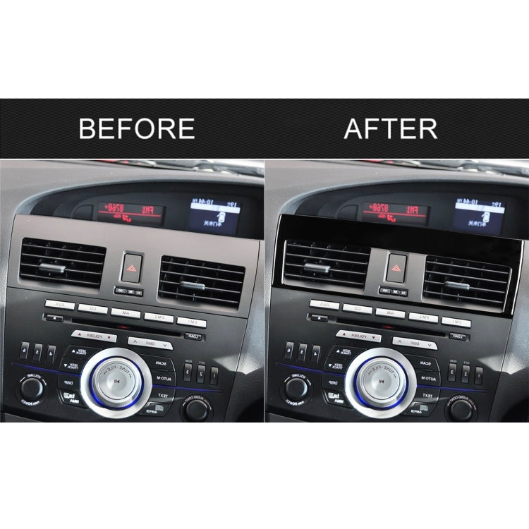 For Mazda 3 Axela 2010-2013 Car Central Vent Decorative Sticker, Right Drive ÎҵÄÉ̵ê