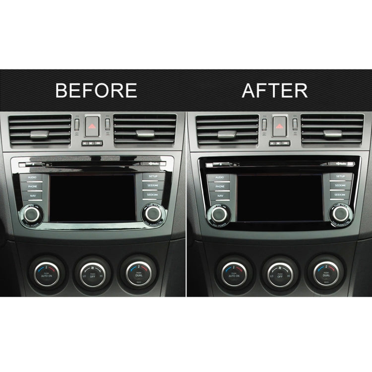 For Mazda 3 Axela 2010-2013 Car Navigation Insdie Frame Decorative Sticker, Left and Right Drive Universal ÎҵÄÉ̵ê