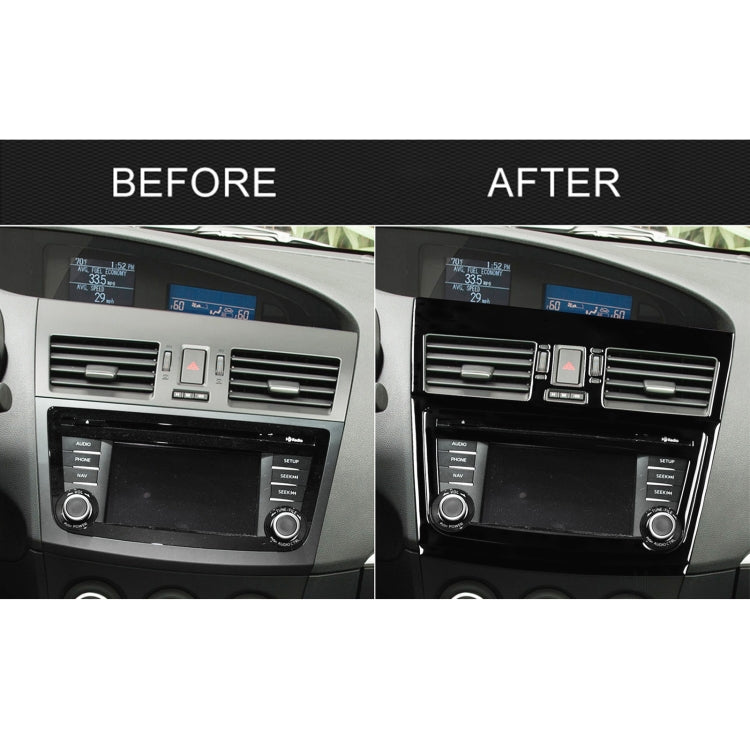 For Mazda 3 Axela 2010-2013 5 in 1 Car Central Control Navigation Set A Decorative Sticker, Left Drive ÎҵÄÉ̵ê