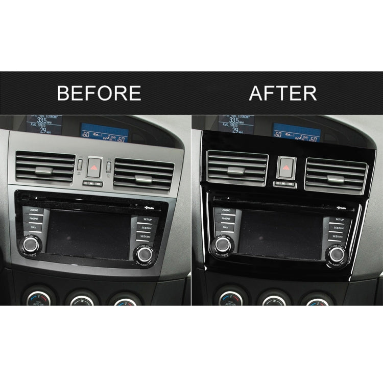 For Mazda 3 Axela 2010-2013 5 in 1 Car Central Control Navigation Set B Decorative Sticker, Left Drive ÎҵÄÉ̵ê