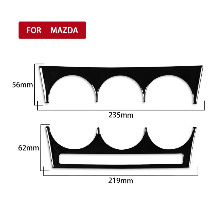 For Mazda 3 Axela 2010-2013 Car AC Button A Decorative Sticker, Left and Right Drive Universal ÎҵÄÉ̵ê