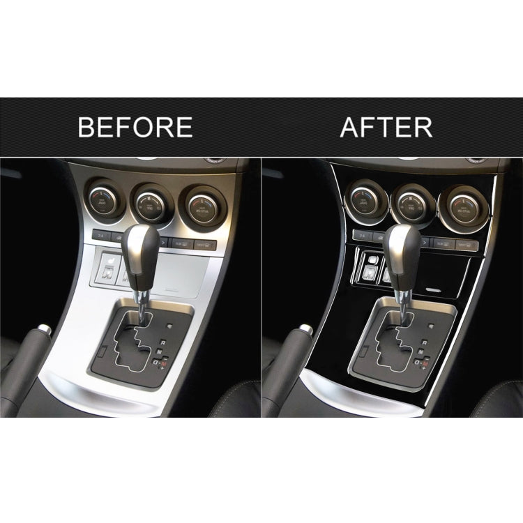 For Mazda 3 Axela 2010-2013 7 in 1 Car AC Gear Frame Set C Decorative Sticker, Right Drive ÎҵÄÉ̵ê