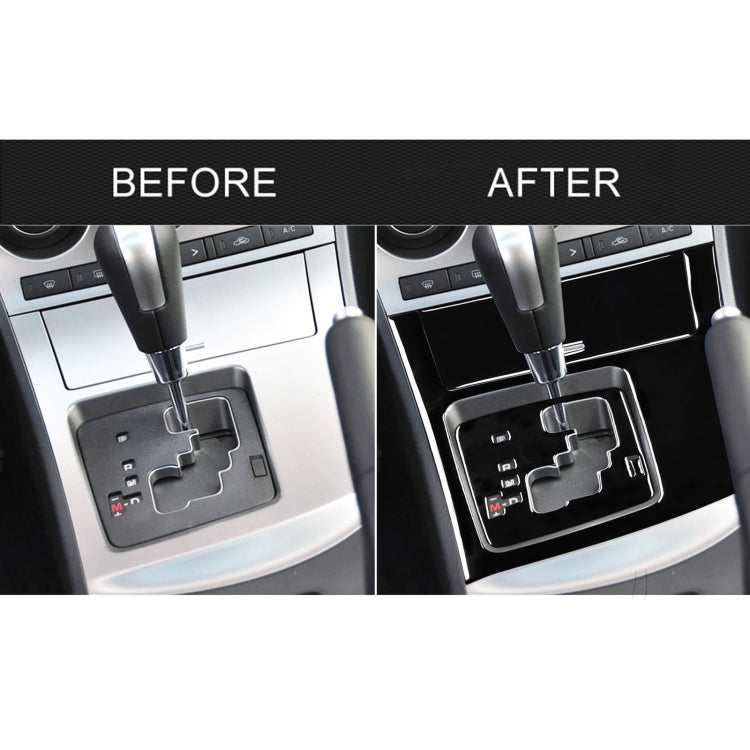 For Mazda 3 Axela 2010-2013 4 in 1 Car Gear Panel Set A Decorative Sticker, Left Drive ÎҵÄÉ̵ê