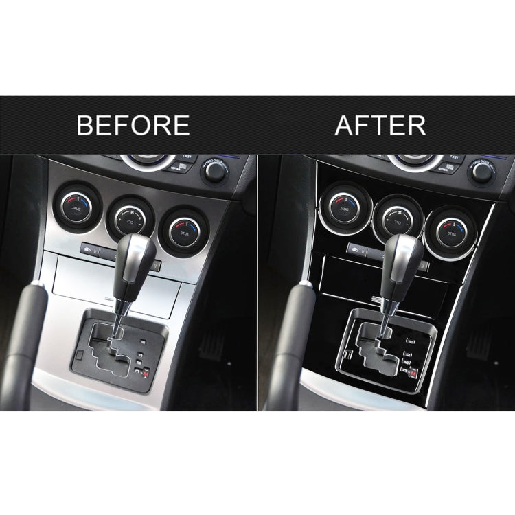 For Mazda 3 Axela 2010-2013 6 in 1 Car AC Gear Panel Set B Decorative Sticker, Right Drive ÎҵÄÉ̵ê