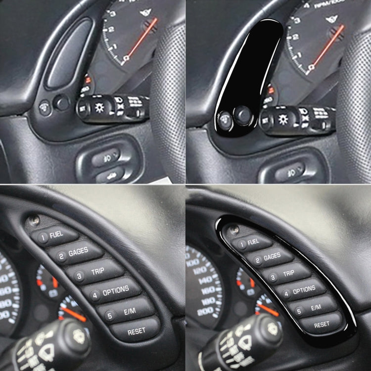 For Chevrolet Corvette C5 1998-2004 Car Speedometer Sides B Decorative Sticker, Left Drive ÎҵÄÉ̵ê