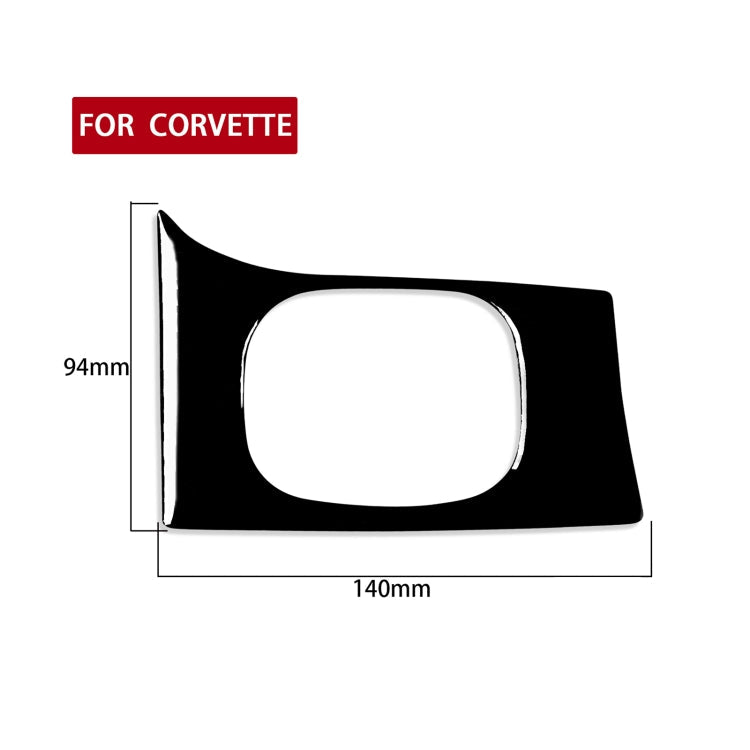 For Chevrolet Corvette C5 1998-2004 Car Headlight Switch Panel Decorative Sticker, Left Drive ÎҵÄÉ̵ê