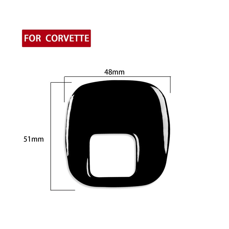 For Chevrolet Corvette C5 1998-2004 Car Key Panel Button Decorative Sticker, Left Drive ÎҵÄÉ̵ê