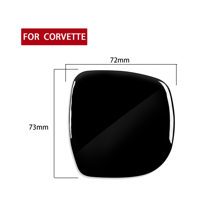 For Chevrolet Corvette C5 1998-2004 Car Water Cup Holder Cover Decorative Sticker, Left Drive ÎҵÄÉ̵ê