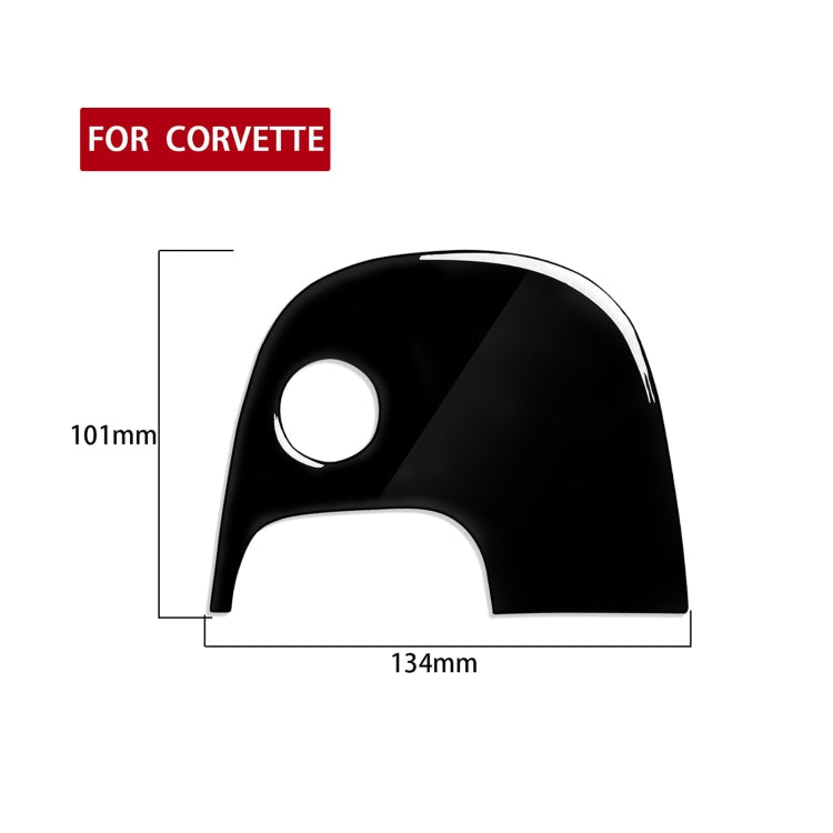 For Chevrolet Corvette C5 1998-1999 Car Lower Console A Decorative Sticker, Left Drive ÎҵÄÉ̵ê