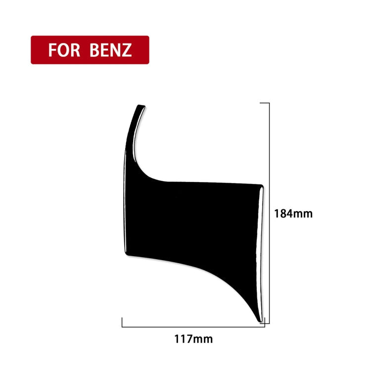 For Mercedes-Benz E-Class W210 1996-2002 Car Steering Wheel Left Decorative Sticker, Left Drive ÎҵÄÉ̵ê