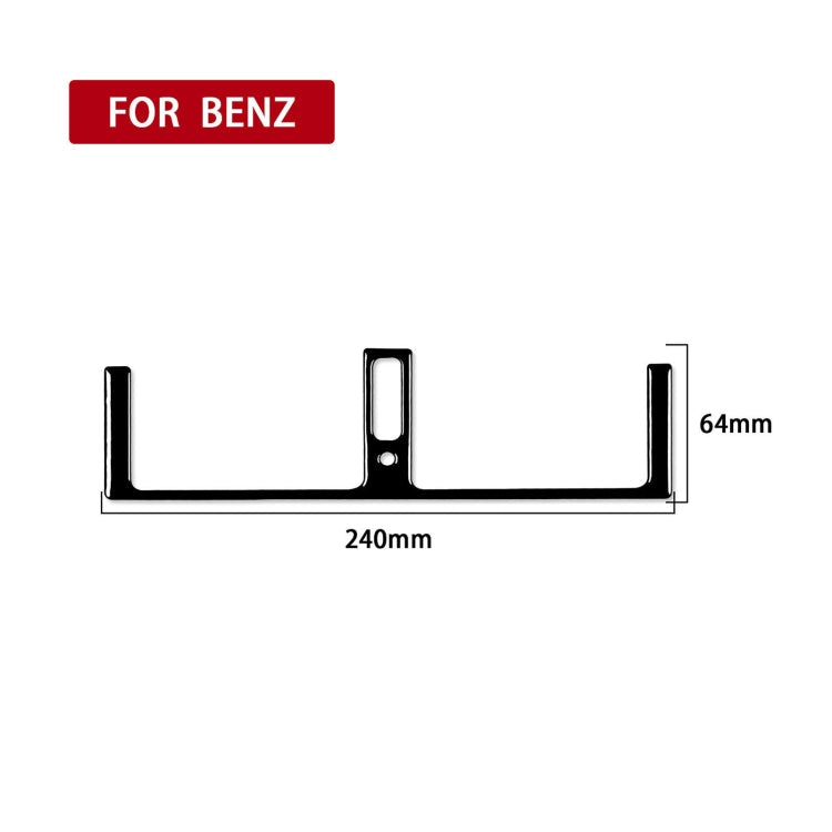 For Mercedes-Benz E-Class W210 1996-2002 Car Central AC Air Outlet Decorative Sticker, Left and Right Drive Universal ÎҵÄÉ̵ê