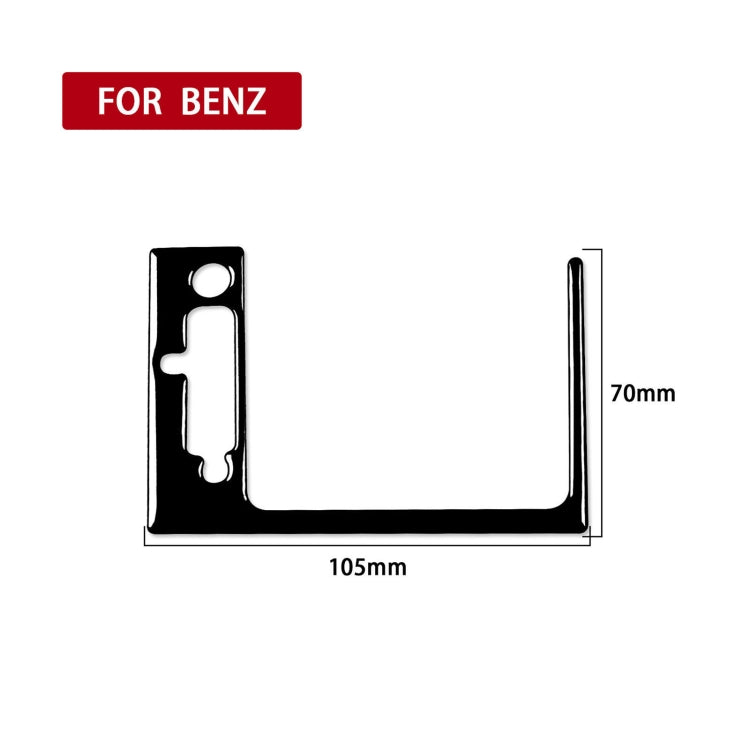 For Mercedes-Benz E-Class W210 1996-2002 Car Passenger AC Air Outlet Decorative Sticker, Left Drive ÎҵÄÉ̵ê