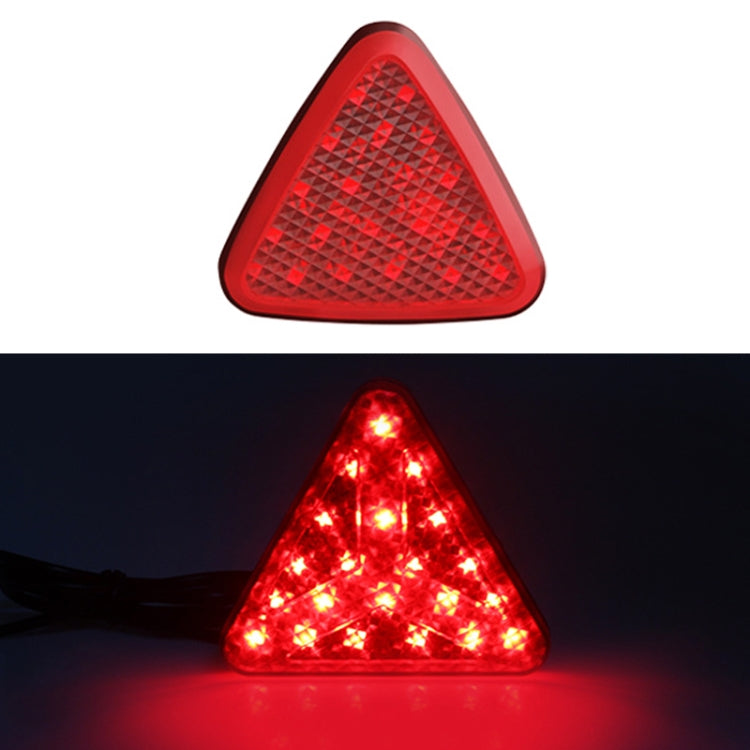 Bicycle / Mountain Bike X Style Triangle Pilot Light LED Tail Light Reluova