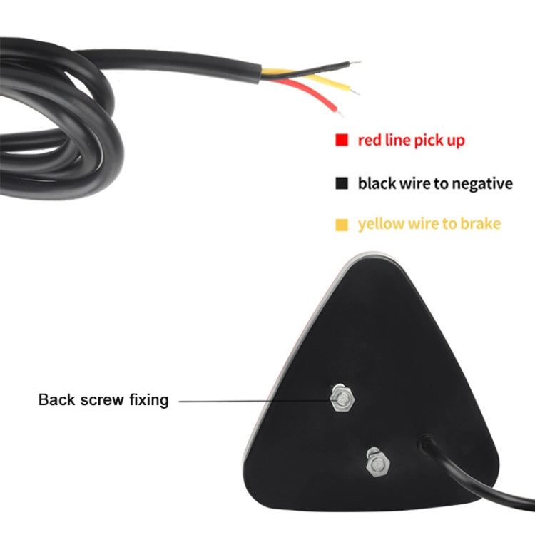 Bicycle / Mountain Bike X Style Triangle Pilot Light LED Tail Light Reluova