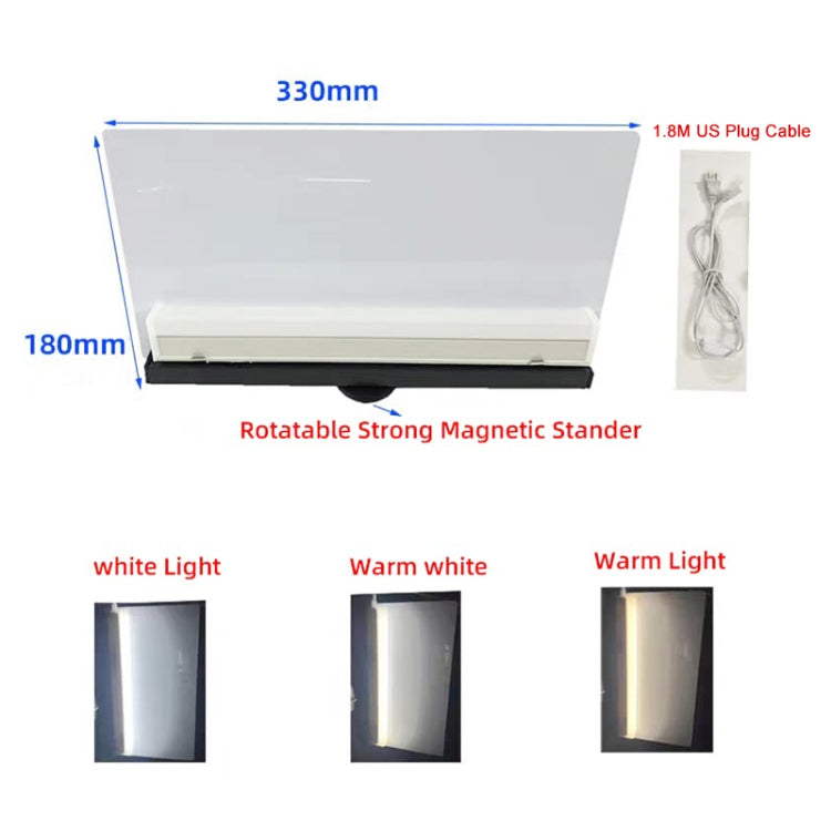 Paintless Dent Repair Removal Tool Checking Reflector Line Tricolor Detection Board, US Plug ÎҵÄÉ̵ê