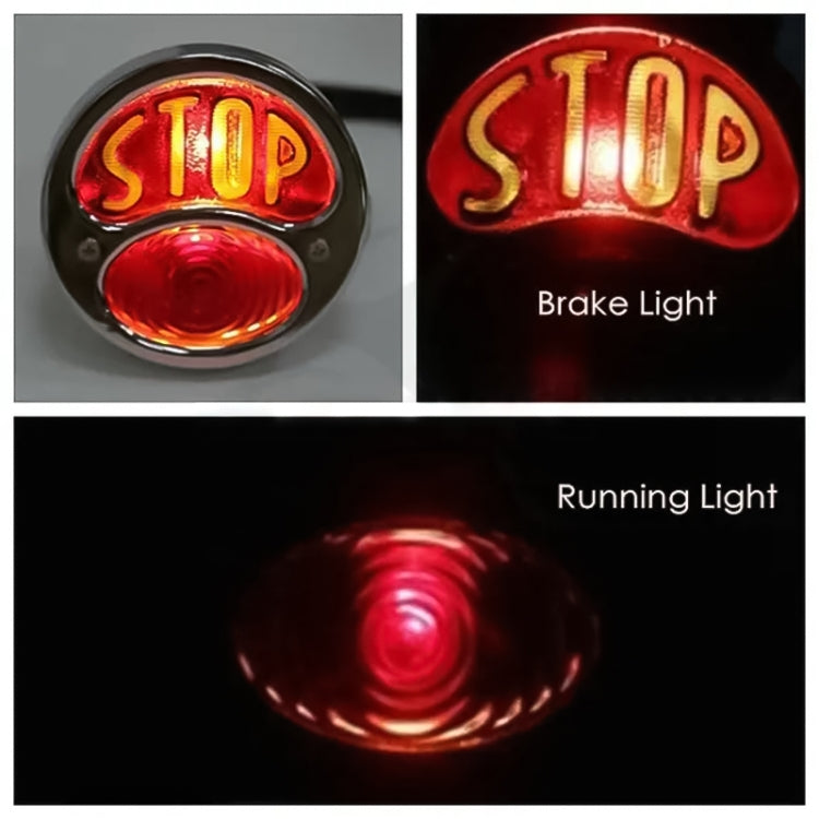 Motorcycle Universal Retro Classic LED Tail Lights ÎҵÄÉ̵ê