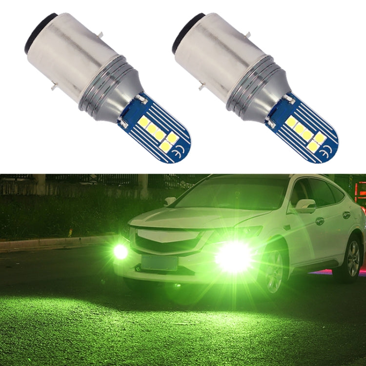 1 Pair BA20D DC12V 7.8W Car LED Fog Light