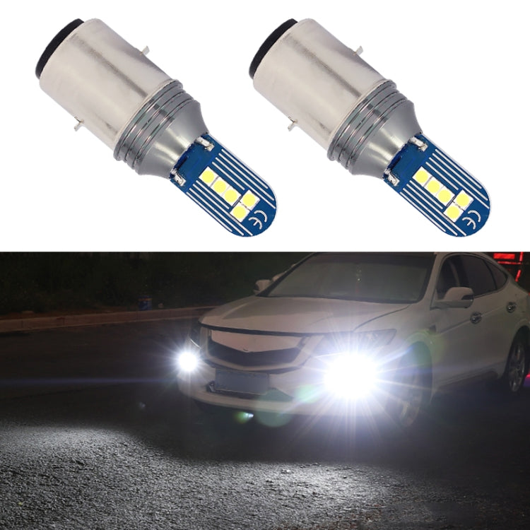 1 Pair BA20D DC12V 7.8W Car LED Fog Light