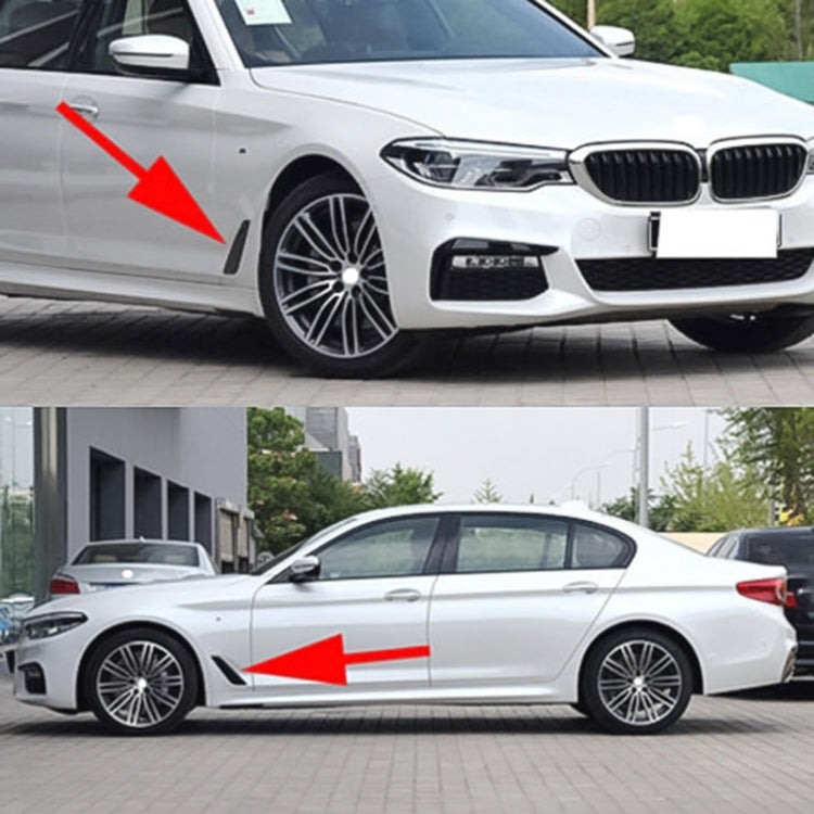 Car ABS Fender Decorative Sticker for BMW 5 Series 525Li 530Li, Bright Black ÎҵÄÉ̵ê