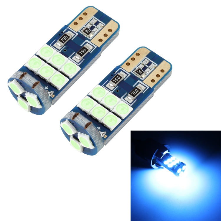 2 PCS T10 DC12 / 1W 9LEDs SMD-3030 Car Clearance Light