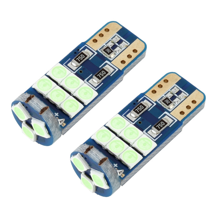 2 PCS T10 DC12 / 1W 9LEDs SMD-3030 Car Clearance Light