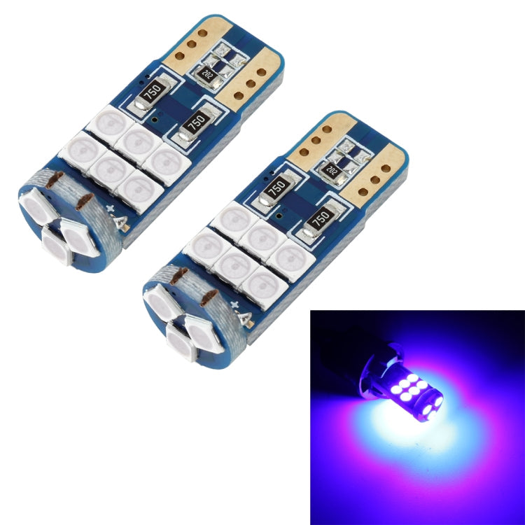 2 PCS T10 DC12 / 1W 9LEDs SMD-3030 Car Clearance Light-Reluova