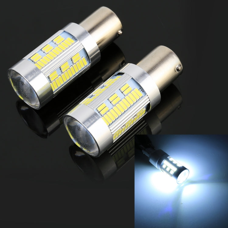 2 PCS 1156 / BA15S DC12-24V 21W Car Turn Light 105LEDs SMD-4014 Lamps, with Decoder