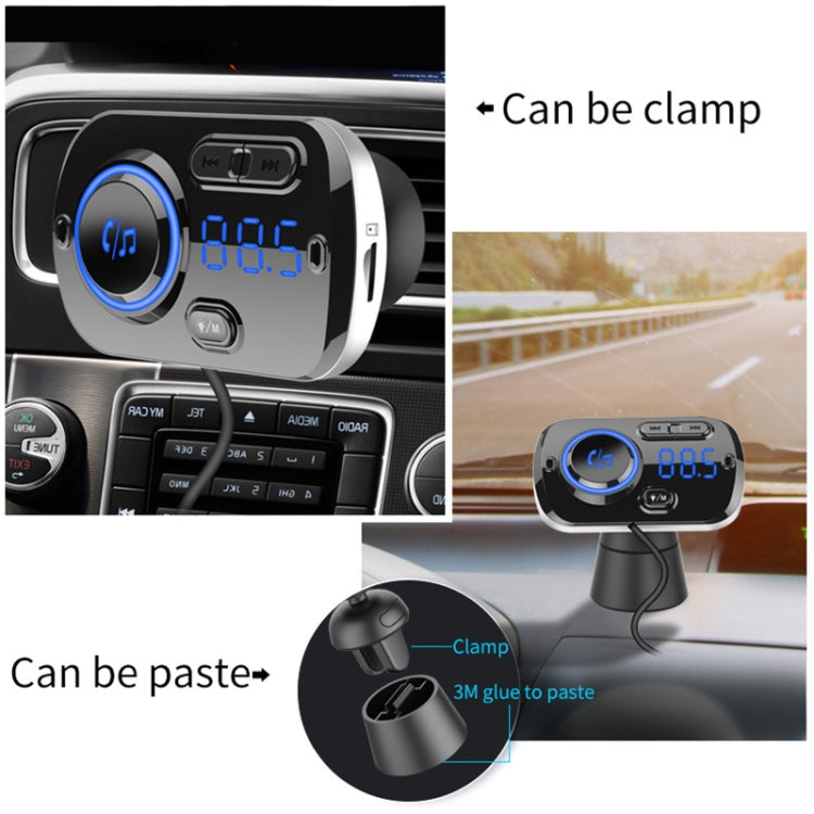 BC49BQ Car Digital Radio Receiver Bluetooth MP3 Player FM Transmitter Voice Assistant QC3.0 Quick Charger ÎҵÄÉ̵ê