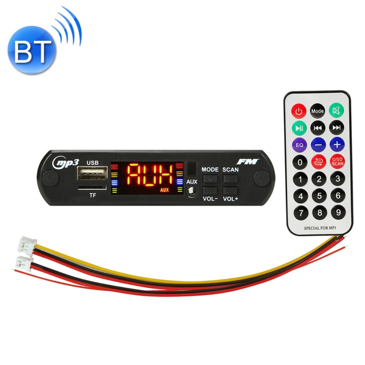 Car 5V Audio MP3 Player Decoder Board FM Radio TF USB 3.5mm AUX, with Bluetooth Function & Remote Control ÎҵÄÉ̵ê