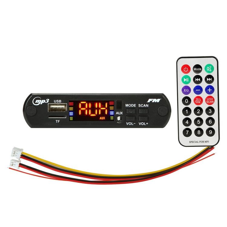 Car 5V Audio MP3 Player Decoder Board FM Radio TF USB 3.5mm AUX, with Bluetooth Function & Remote Control ÎҵÄÉ̵ê