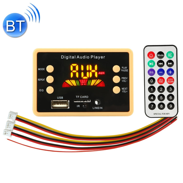 Car 5V Color Screen Audio MP3 Player Decoder Board FM Radio TF Card USB, with Bluetooth Function & Remote Control ÎҵÄÉ̵ê