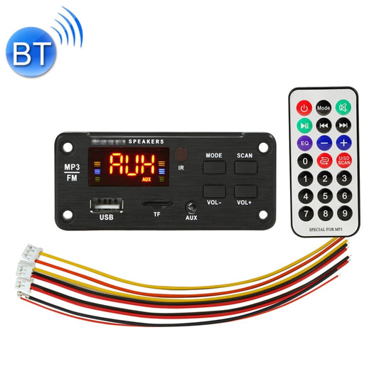 Car 5V Color Screen Display Bluetooth 5.0 Audio MP3 Player Decoder Board FM Radio TF Card USB 3.5mm AUX, with Remote Control ÎҵÄÉ̵ê