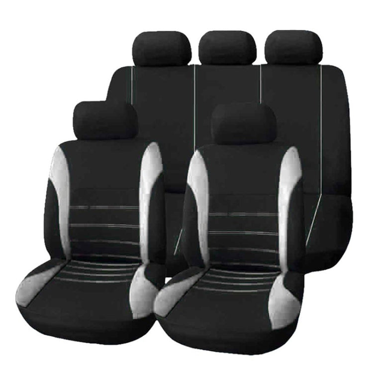 9 in 1 Universal Four Seasons Anti-Slippery Cushion Mat Set for 5 Seat Car, Style: Stitches ÎҵÄÉ̵ê