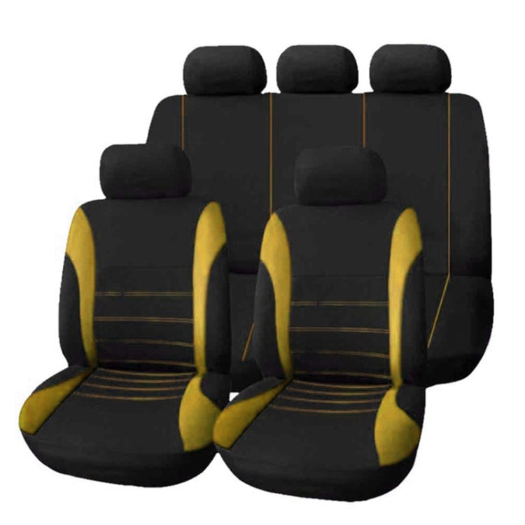 9 in 1 Universal Four Seasons Anti-Slippery Cushion Mat Set for 5 Seat Car, Style: Stitches ÎҵÄÉ̵ê