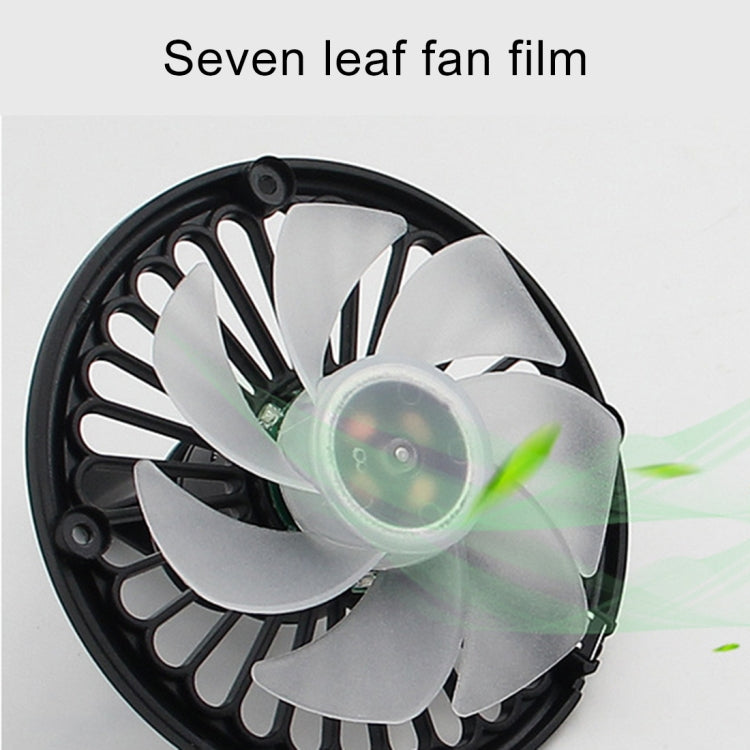 F203B Portable Car Air Outlet Sucker Electric Cooling Fan with Aromatherapy