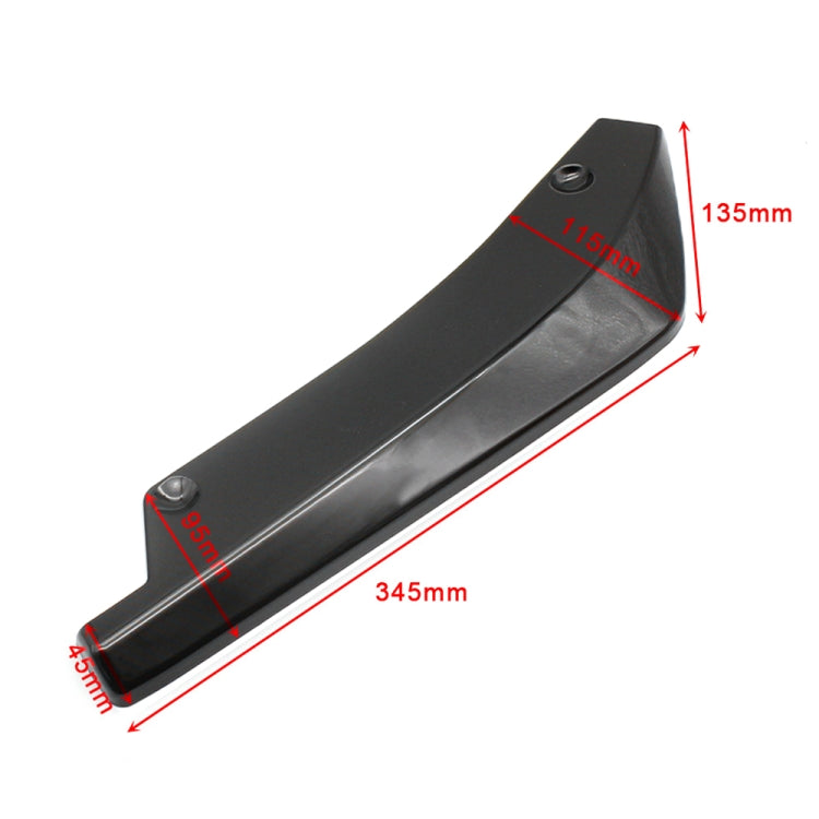 XH-6134 Black Car Universal Modified Rear Spoiler Anti-collision Protector Bar Strip Guard Sticker ÎҵÄÉ̵ê