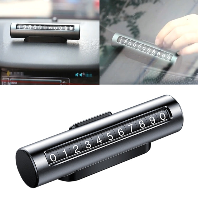 Car Metal Roller Creative Temporary Parking Card Parking Number Card ÎҵÄÉ̵ê