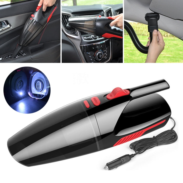 Car Wired Portable 120W Handheld Powerful Vacuum Cleaner with LED Light Cable Length: 5m ÎҵÄÉ̵ê