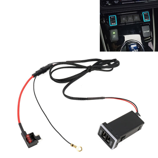 Car QC3.0 Fast Charge USB Interface Modification Charger for Toyota, Fuse to Take Power ÎҵÄÉ̵ê