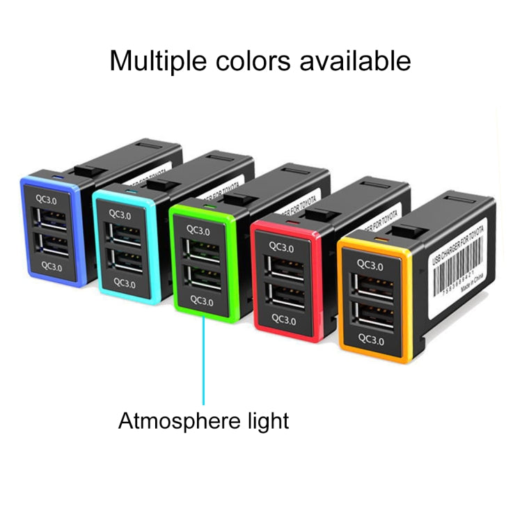 Car QC3.0 Fast Charge USB Interface Modification Charger for Toyota, Cigarette Lighter to Take Power ÎҵÄÉ̵ê