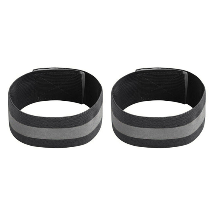 2pcs Reflective Band Outdoor Sports Running Cycling Night Warning Wrist Band