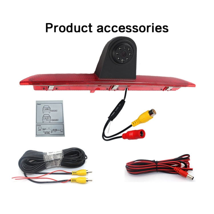 PZ466 Car Waterproof 170 Degree Brake Light View Camera for Ford Transit 2014-2015