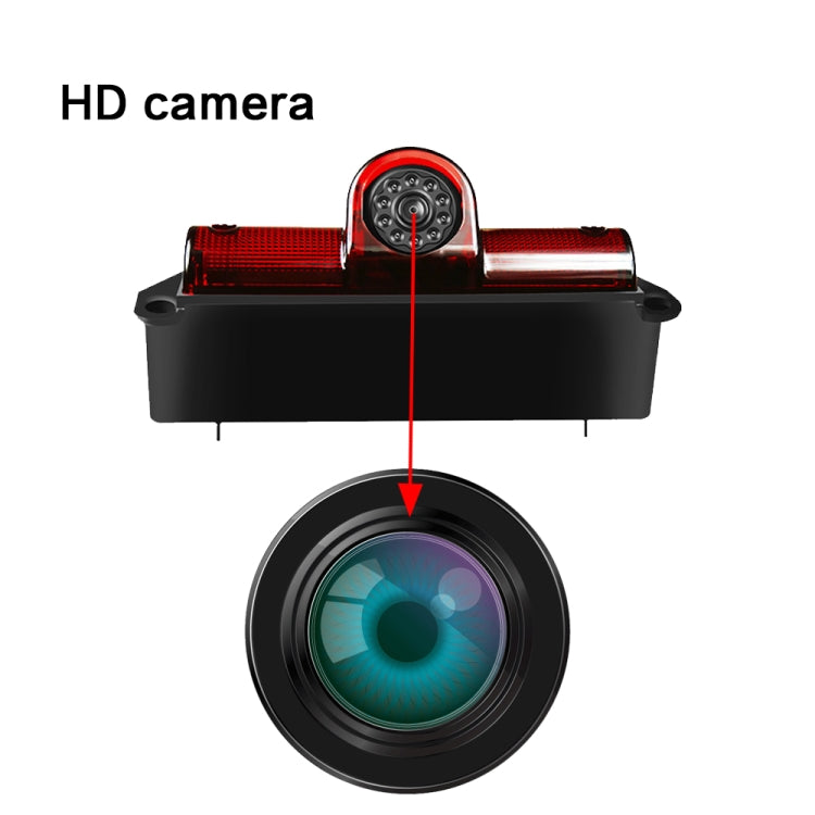 PZ467 Car Waterproof 170 Degree Brake Light View Camera for Chevrolet